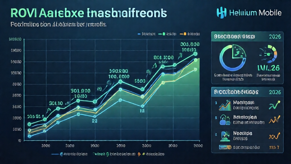 Helium Mobile ROI 2026: Monthly Earnings vs. Subscription Cost