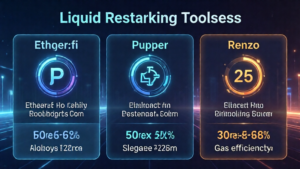 Liquid Restaking (LRT) War: Comparing Ether.fi, Puffer, and Renzo