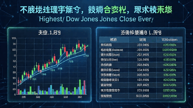Maximizing Gains with the Highest Dow Jones Close Ever: A Quantitative Approach